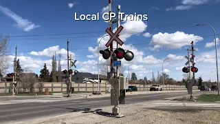 Full CP Trains VS Local CP Trains in Airdrie