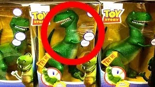 Toy Story Rex Dinosaur Toys Come To Life & Woody Purchased