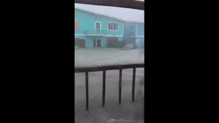 Video captures some of the devastation of Hurricane Dorian in Marsh Harbour in the Bahamas