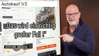 Das SELBE Fahrzeug ZWEIMAL VERKAUFT: Abgezockt beim Autokauf | 1/2 | Achtung Abzocke | Kabel Eins