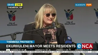 Ekurhuleni mayor meets residents