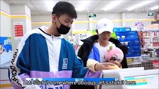 [ENG SUB] Lin Mo & Wu Chengze convenience store cut (feat. Li Zhenning and He Changxi)