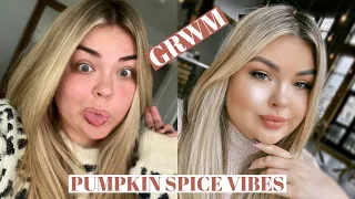 CHIT CHAT GRWM | PUMPKIN SPICE MAKEUP LOOK