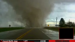 Insane CLOSE RANGE Tornado Intercept - LIVE As It Happened - Midwest Tornado Outbreak
