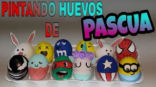 Ideas para decorar "huevos de Pascua"