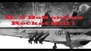 IL-2 Battle of Stalingrad first online Rocket Kill! (in the LaGG 3)