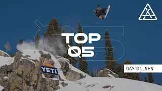 TOP 5 RUNS: Jackson Hole Day 01 Men