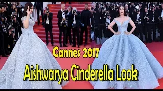 Aishwarya Rai Bachchan STUNS In a Cinderella Dress At Cannes 2017 Red Carpet