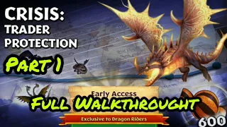 CRISIS: TRADER PROTECTION Completed | Full Walkthrought | Gauntlet Event | Dragons: Rise Of Berk