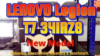 LENOVO Legion T7 34IRZ8 -  Unboxing, Disassembly and Upgrade Options