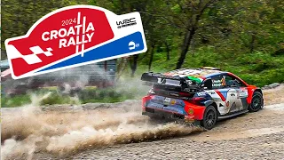 WRC Croatia Rally 2024 💥 Highlights & Action