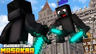 ZAJĄŁEM 2 MIEJSCE W EVENCIE 1VS1 NA KM! | KWADRATOWA MASAKRA MINECRAFT