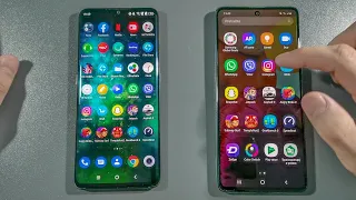 Samsung A71 vs Tcl 10 Pro Comparison Speed Test