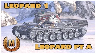 Leopard 1 & Leopard PT A | 9,7k DAMAGE | World of tanks blitz