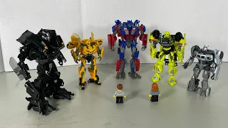 Transformers 2007 Autobots Arrival Recreated in Stop Motion