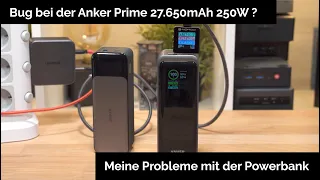 (Meine) Probleme mit der Anker A1340 Prime 27.650mAh 250W