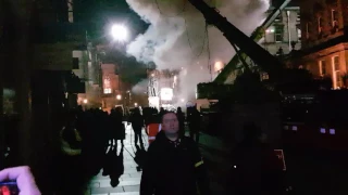 Avengers: Infinity War Explosion Edinburgh Royal Mile 06.04