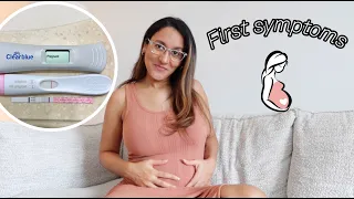 EARLY PREGNANCY SYMPTOMS / How I knew I was pregnant