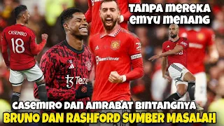 FIX‼️RASHFORD DAN BRUNO SUMBER MASALAH EMYU‼️MANCHESTER UNITED BANT4I CRYSTAL PALACE‼️CASEMIRO GILA