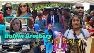 THE ARRIVAL & INTERVIEWS AT THE BULGIN BROTHERS BURIAL