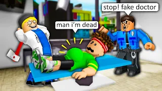 ROBBER PRETEND TO BE DOCTOR 😱 (ROBLOX Brookhaven 🏡RP - FUNNY MOMENTS)