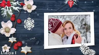 #Winter love#Зимняя любовь#Free project Proshow Producer