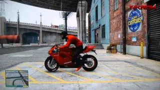 GTA V || Ducati 848/Bati 801 - Costume - Drive || PS3