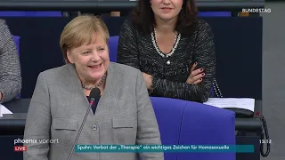 Befragung der Bundesregierung mit Bundeskanzlerin Angela Merkel am 18.12.19