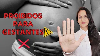 ❌🛑NÃO COMA ISSO SE VOCÊ ESTIVER GRÁVIDA! Alimentos e bebidas proibidos durante a gestação!!!