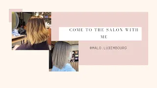 Come to the Salon with me! (from brassy to sassy)  | Malo Studio Luxembourg  | Alisa Pjanic