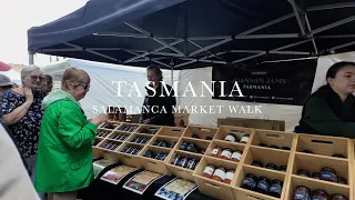 Tasmania Walk | Morning Walk in Salamanca Market | Jan 2024