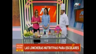 Loncheras nutritivas para escolares