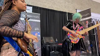 Mohini Dey & America Paz NAMM 2024