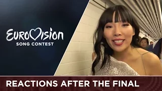 Artists react to Ukraine winning the 2016 Eurovision Song Contest