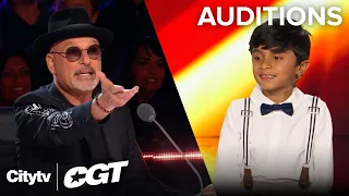 Meet 6-Year-Old Noah Taju George — Youngest Flag Expert EVER | Auditions | Canada's Got Talent 2024