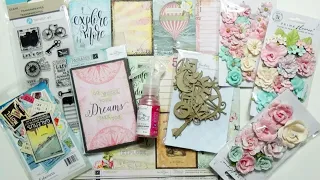 Unboxing February Limited Edition Kit from My Creative Scrapbook 2021