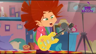 Concert in Lola's room | Miss Moon (S01E01) | Cartoon for Kids