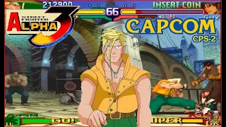 Street Fighter Alpha 3(Zero 3) Expert difficulty Charlie Nash  2:0 Playthrough