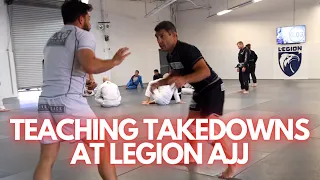 TAKEDOWNS At Legion American Jiu Jitsu