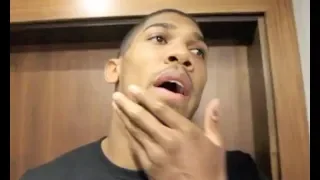 'WHAT'S MY CHIN LIKE? - SHALL I STICK IT OUT IN MY NEXT FIGHT? - ANTHONY JOSHUA RESPONDS IN 2014