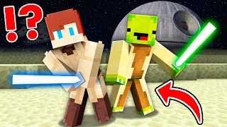 How JJ and Mikey Got SUPER STAR WARS in Minecraft? - Maizen