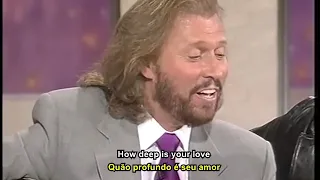 Bee Gees - How Deep Is Your Love (Acapella 1998) Legendado em (Português BR e Inglês)