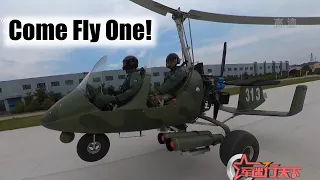 China PLA's Attack Gyrocopter is One Hell of a Ride!