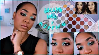 MAKEUP TUTORIAL | Jaclyn Hill x Morphe ✴ Turquoise & Gold Smokey Eye ✴