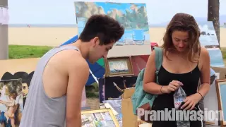 Kissing Prank   Kiss me If I Win GONE RIGHT