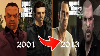 GTA protagonists crossover comparison | How protagonist crossovers have changed over years