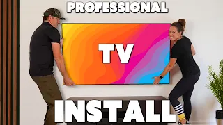 Install your TV on the Wall - Learn from a Pro