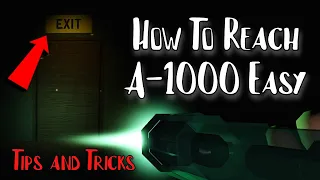 How To ESCAPE The ROOMS And Get To A-1000! - Roblox Doors Hotel Update