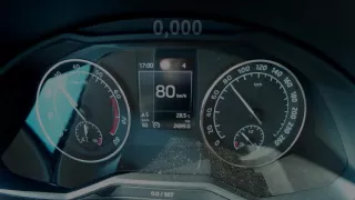 New Škoda Superb III (2016) 2.0 TSI acceleration 0-100 km/h and 80-120 km/h