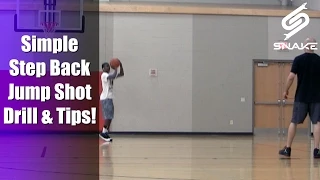 Best Basketball Shooting Drills - Step Back Jump Shot Tips - Simple Guard Drill - Basketball Drills